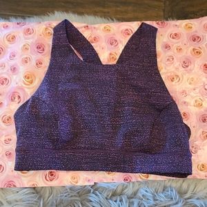 Lululemon fast and free bra dark mystic black